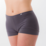 Mörkgrå boxertrosa i microfiber som andas.