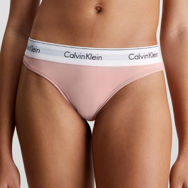 Calvin Klein Modern Cotton stringtrosa - Rosa - XL