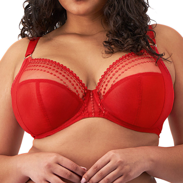 Elomi Matilda plunge - Haute Red