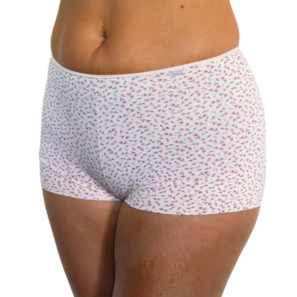 Avet Boxertrosa- Porslin blommig