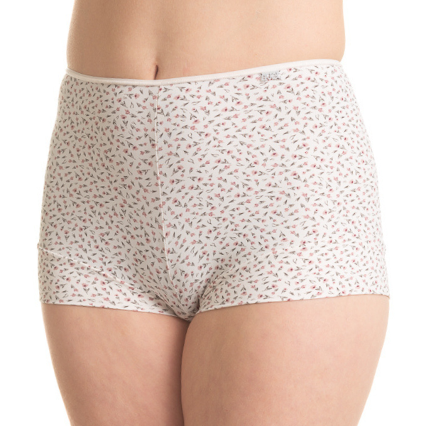 Avet Boxertrosa- Porslin blommig